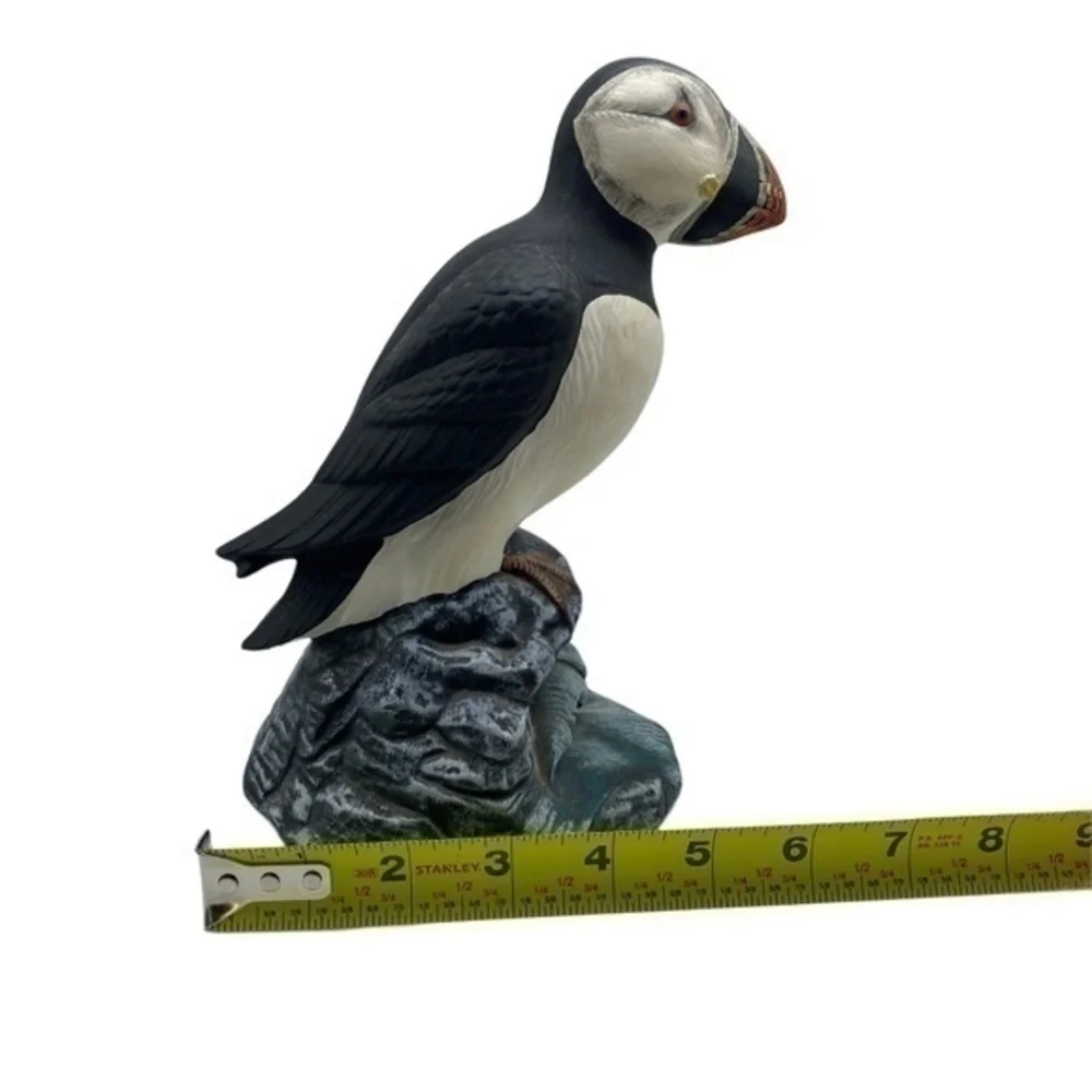 Atlantic Puffin Penquis Valley Milo, Maine Bird Porcelain Figurine